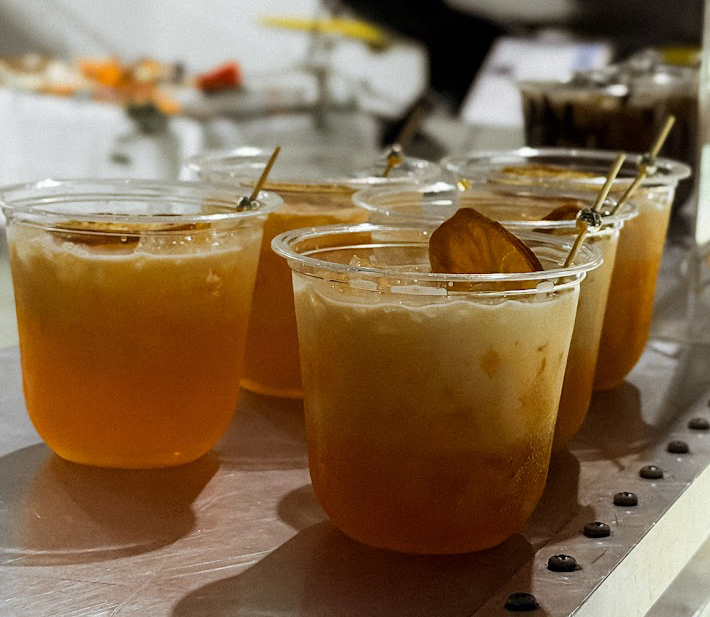 Alcohol free mocktails served at corporate event catering in the Inland Empire California